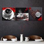 Tableau un amour de café