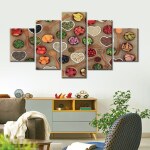 Tableau un amour de condiment Tableau Cuisine Tableaux originaux taille: S